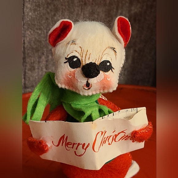 Vintage Annalee 7" Mouse Christmas Carol Mobilitee Doll - Picture 5 of 8